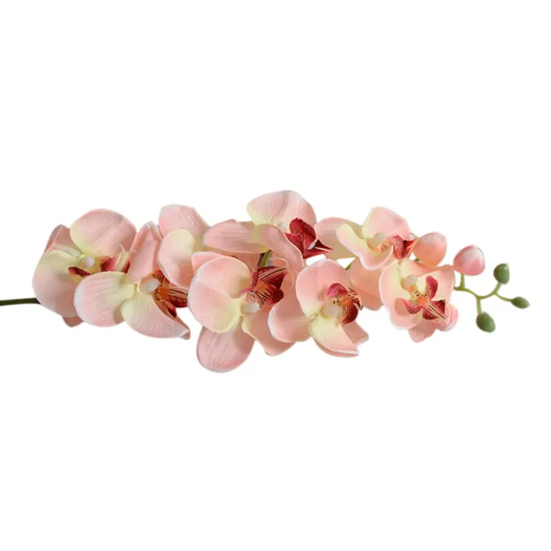 Орхидея бабочка искусственный фаленопсис латексные орхидеи цветы для свадьбы