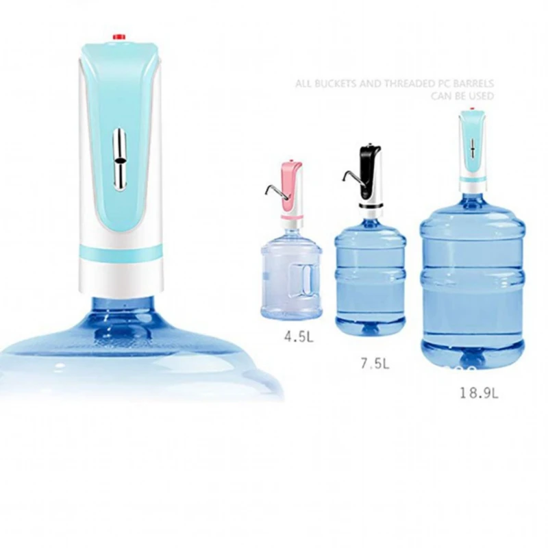 

Electric Portable Water Pump Dispenser Rechargable Energy Drink Dispensador De Agua Electrico Drinking Bottled Water Tap Pump