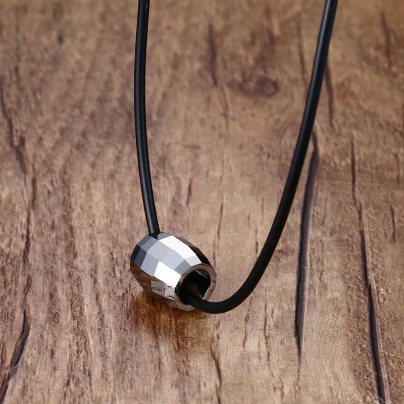 Vnox панк Вольфрам Для мужчин Цепочки и ожерелья серебро Цвет Ожерелья подвески