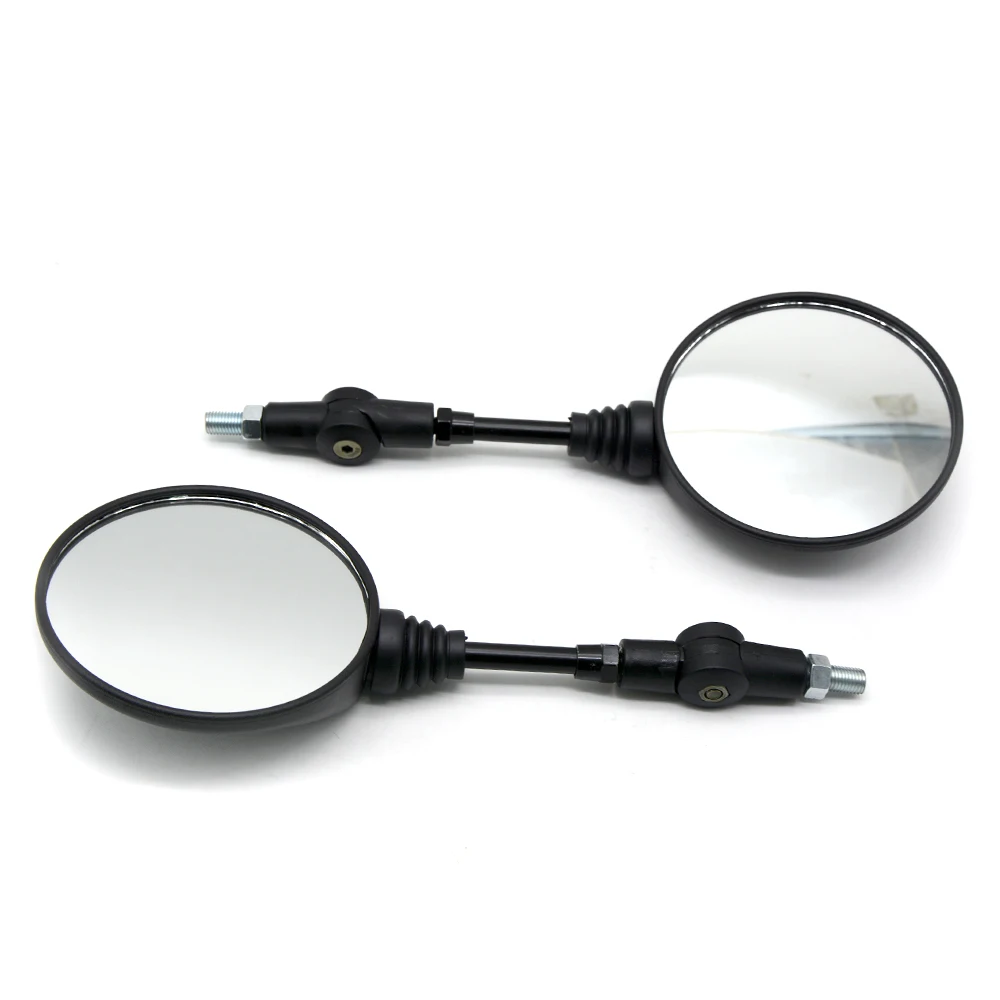 Универсальное складное зеркало для мотоцикла боковое скутера заднего вида 8 мм 10