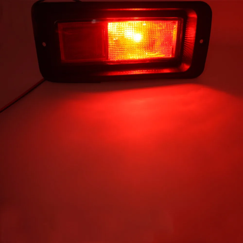 

Rear Bumper Reflector Light For Mitsubishi Pajero Shogun Sport or Challenger 2000-2008 Rear Tail Brake Lights Fog Lamp