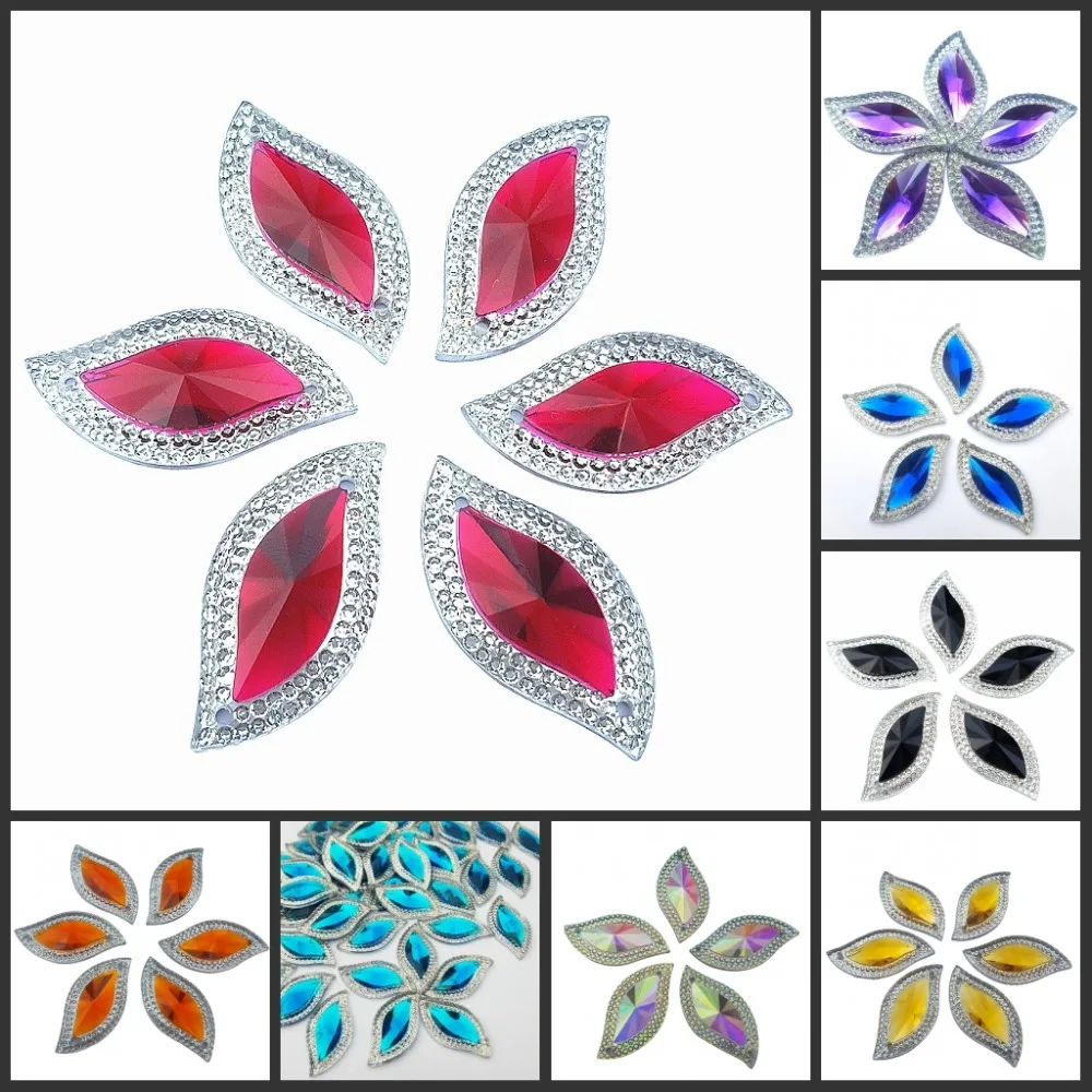 S образная ПРИШИТАЯ свободная одежда Diy украшенные камнями и кристаллами Стразы