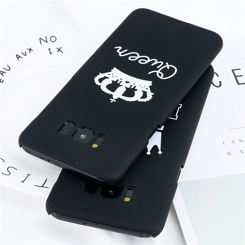 Moskado мультяшная корона для samsung Galaxy S7 Edge S8 Plus Note 8 чехол телефона милый мультяшный