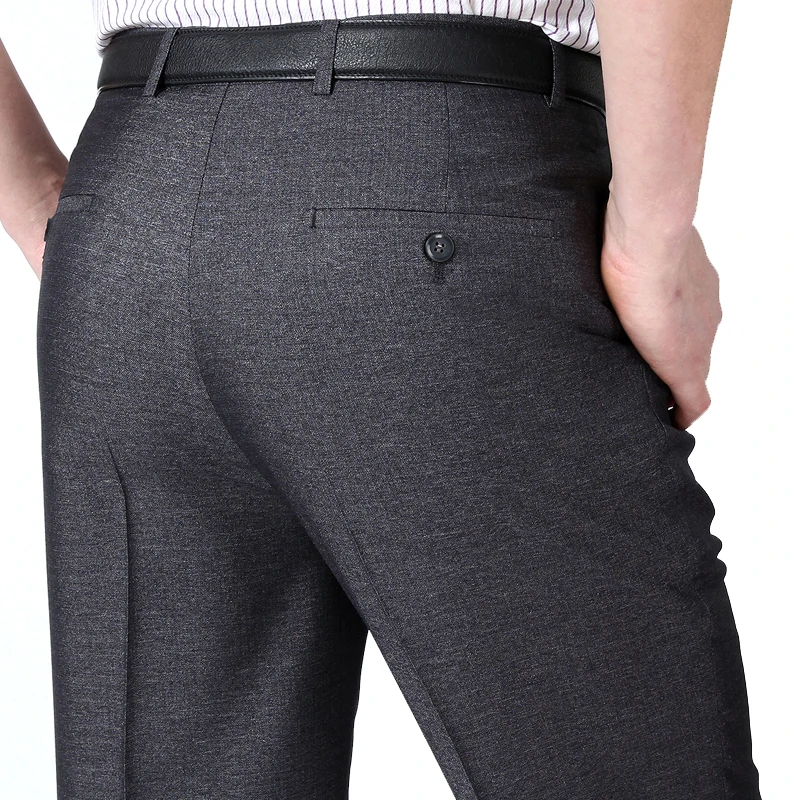 MuYuanYang мужской модный костюм брюки с двойным плиссированным слоем прямые модные