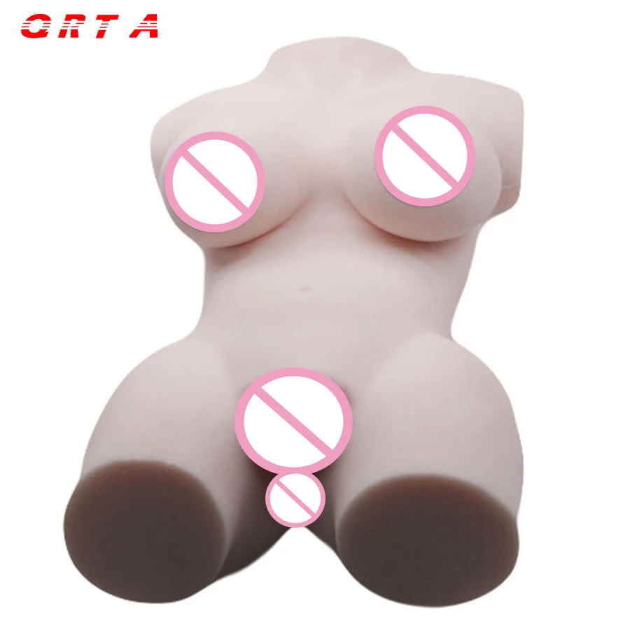 QRTA силиконовые куклы с реалистичной вагиной и анусом секс для мужчин игрушки