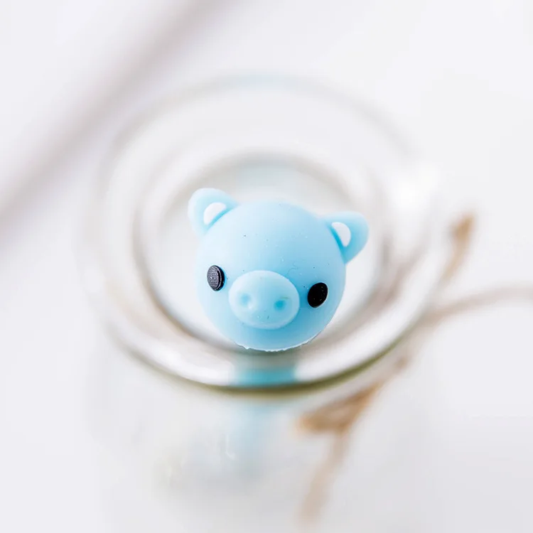 Прекрасная голова животного гелевая ручка Adrable Тигр кролик свинья 0 38 мм перьевых