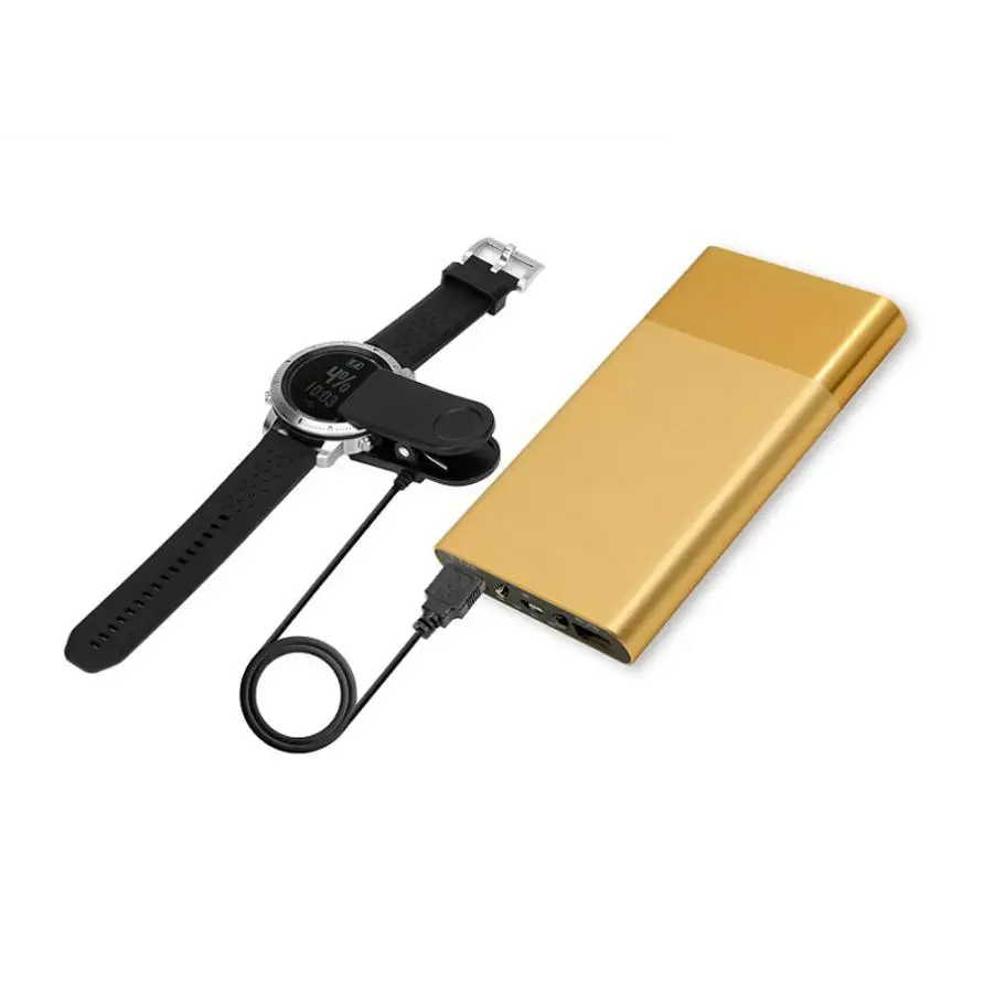 USB зарядка клип док станция синхронизации данных зарядное устройство для Garmin Fenix