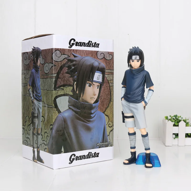 2729 24cm in box 27 см Наруто Shippuden Учиха, сасуке, Наруто фигурка грандиста Модель Коллекционная Аниме Фигурка Banpresto игрушки - Цвет: 2729 24cm in box