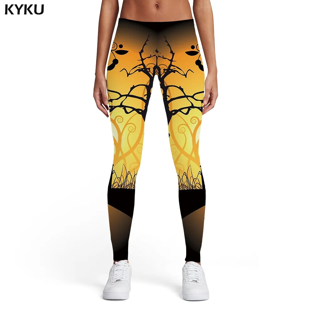 Ladies leggings08 KYKU Psychedelic леггинсы женские красочные сексуальные Ретро Леггинсы графика брюки готический спандекс женские s Леггинсы Брюки повседневные - Цвет: Ladies leggings08