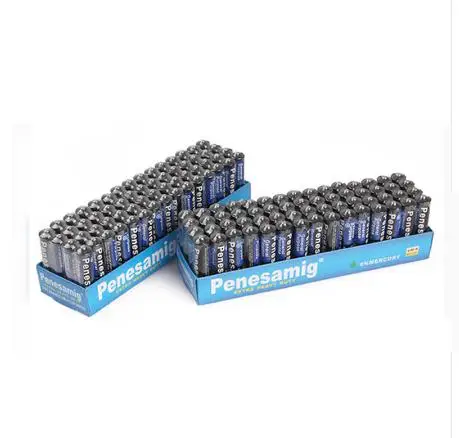 20pcs 1,5 V батарея AAA углеродистая сухая батарея безопасная сильная Взрывозащищенная 1,5 Вольт AAA батарея UM4 Bateria без ртути