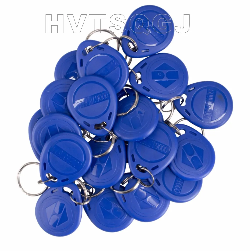 

100pcs Free shipping Hot Selling EM4305 Low Frequency RFID Keyfob Environmental Made in ABS