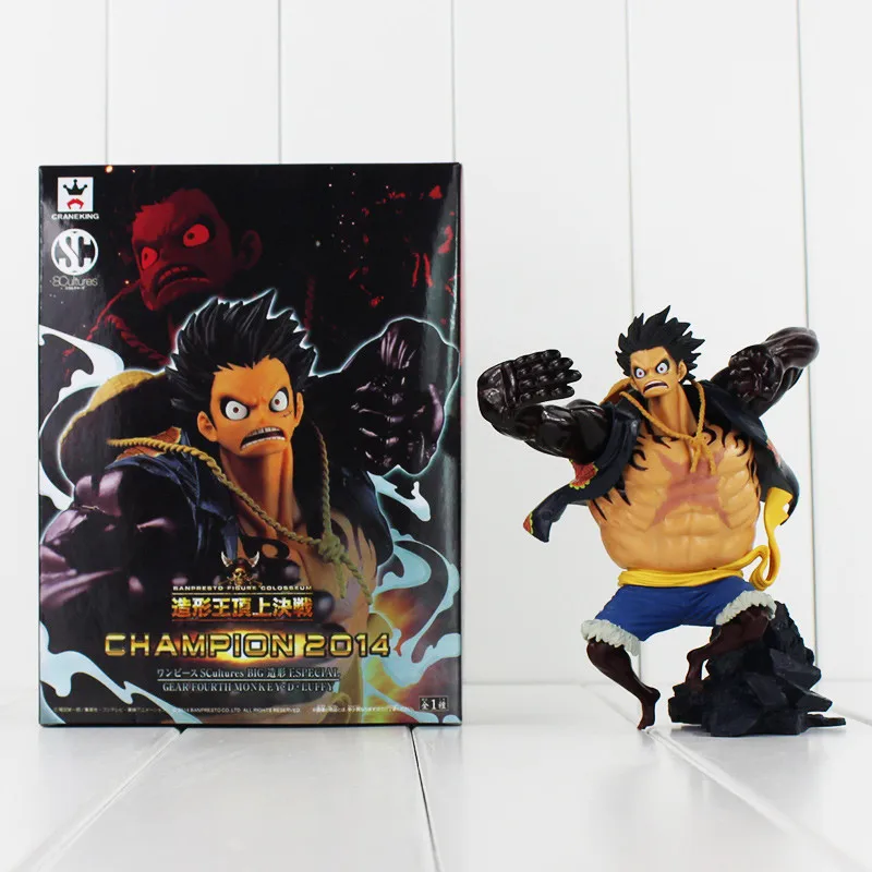 2021 Новое поступление Аниме One Piece Фигурки игрушки Gear 4 Luffy ПВХ экшн-фигурки крутая