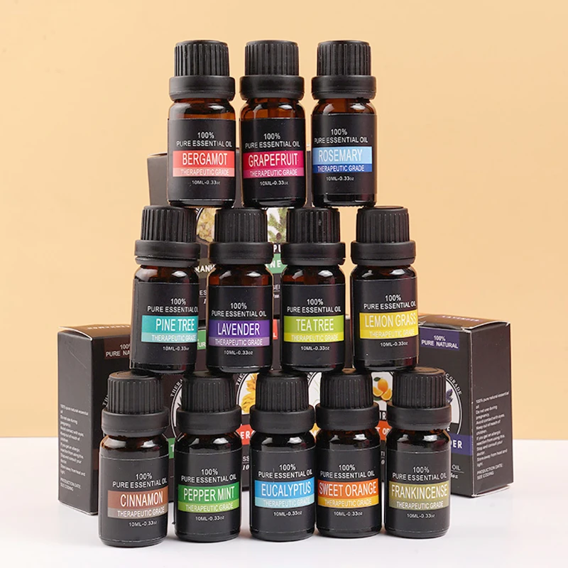 Pure Plant Natural Aromatherapy Diffusers Essential Oil For Aroma Lavender Lemongrass Tree Air Care Massage Relax | Красота и