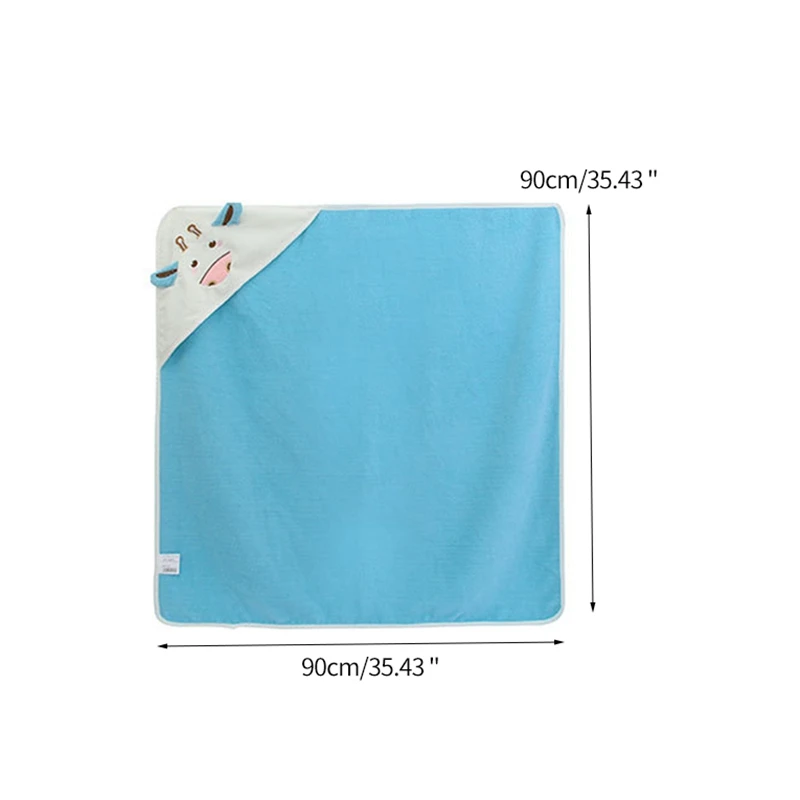 1 шт 100% хлопок Bathtowels для мальчиков и девочек мягкие с капюшоном банные полотенца