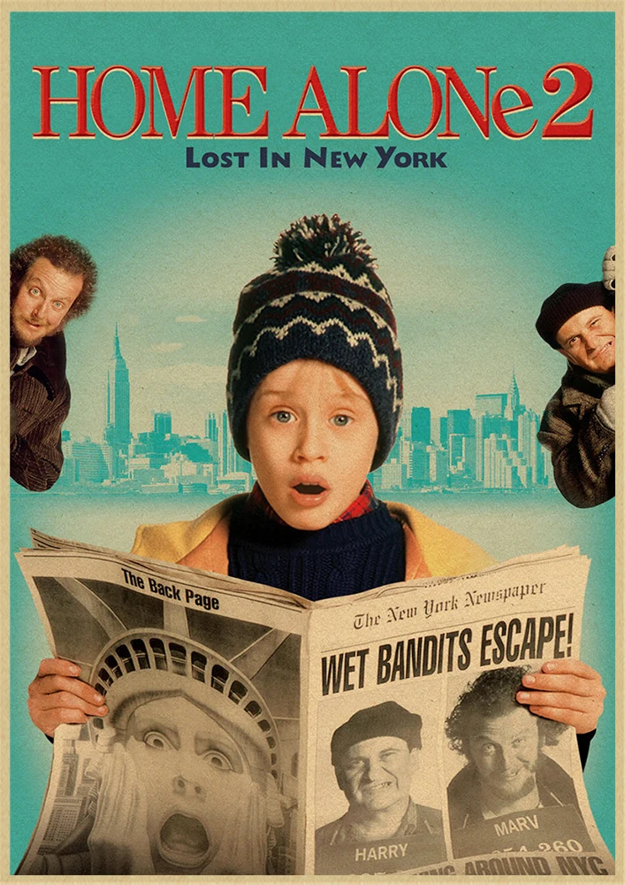 

Настенная наклейка "Один дома"