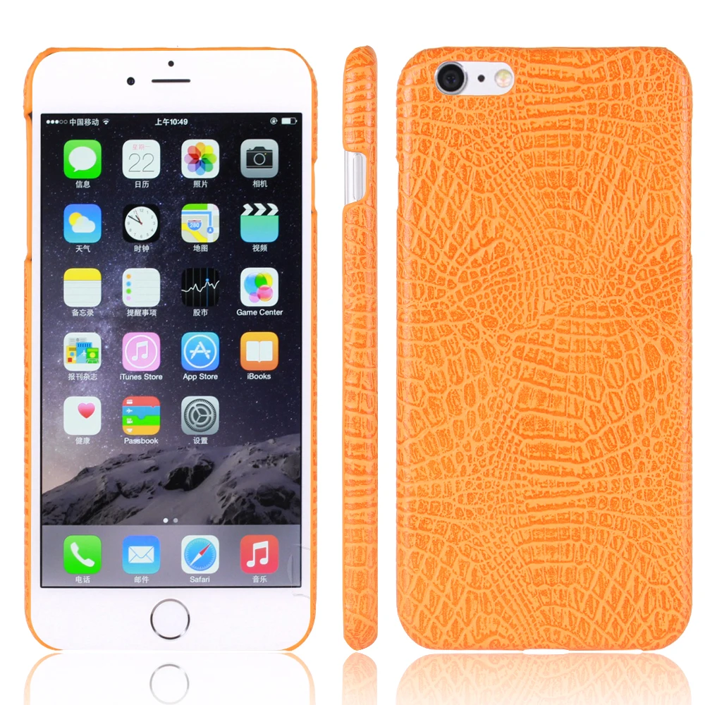 Luxury Crocodile Snake Pattern Leather Case for Apple iphone 6 6s Cover Shockproof Hard Shell On Mobile Phone Cases Fundas Bag |