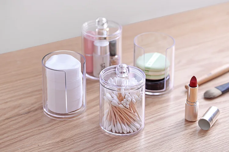 1 шт. прозрачный акриловый косметический Органайзер Ящик для хранения ванной