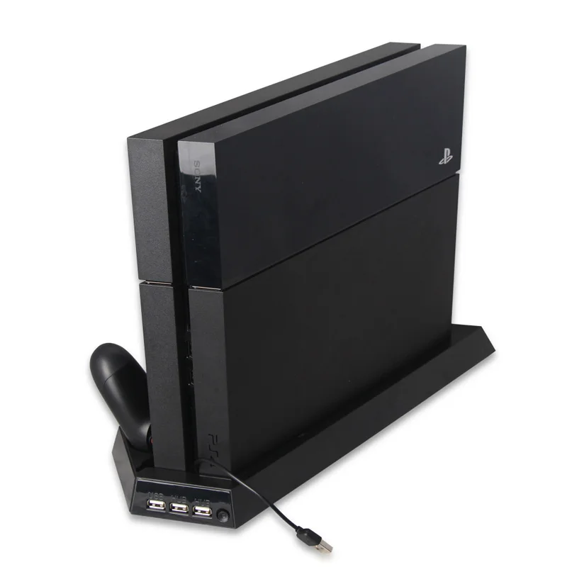 Для PS4 Slim консоли вертикальная подставка кронштейн тело держатель док станция