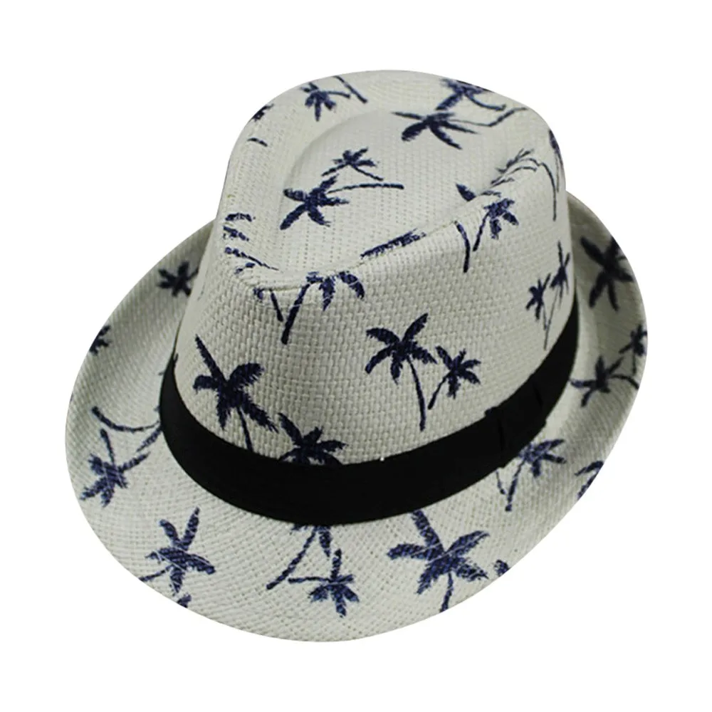 YOUYEDIAN Floppy Foldable womens fedora hat Ladies Women Maple Leaf Straw Beach Sun Summer Hat Cap cappellaio matto #3 | Аксессуары для