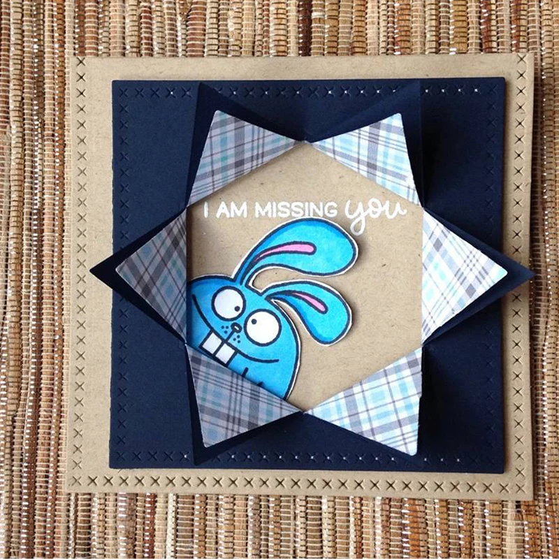 Eversion Шестигранная рамка для резки металла трафарет скрапбукинга фотоальбома