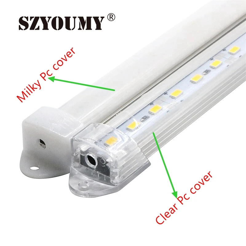 SZYOUMY 30X50 см Алюминиевая СВЕТОДИОДНАЯ жесткая полоса света Светодиодная панель 5730