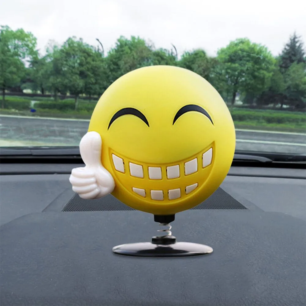 Автомобилей Главная Духи размахивая emoji танцовщицы игрушка Decor Улыбка диффузор