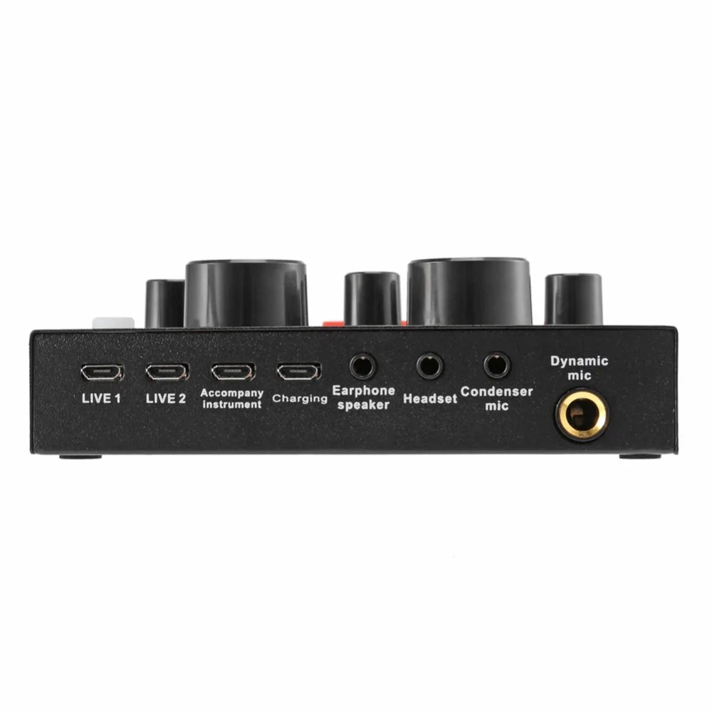 V8 аудио USB гарнитура микрофон наушники Webcast стример живая звуковая карта кабель набор для телефона компьютера ПК