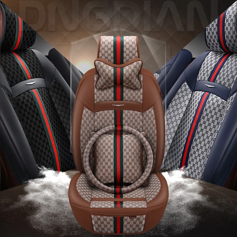 НОВЫЙ 6D Стильный чехол для автомобильного сиденья Toyota Camry 40 Corolla RAV4 Verso FJ Land Cruiser LC