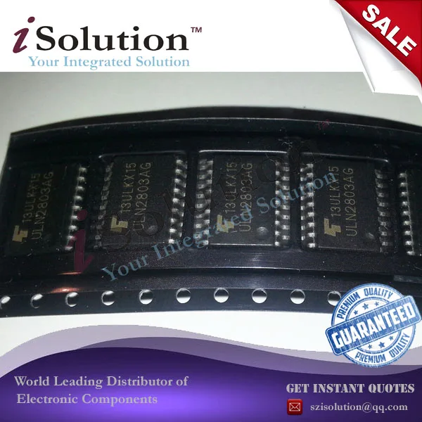 100 шт. ULN2803AG ULN2803A ULN2803 SOP 18 8 канальный драйвер для раковины Дарлингтона|driver| |