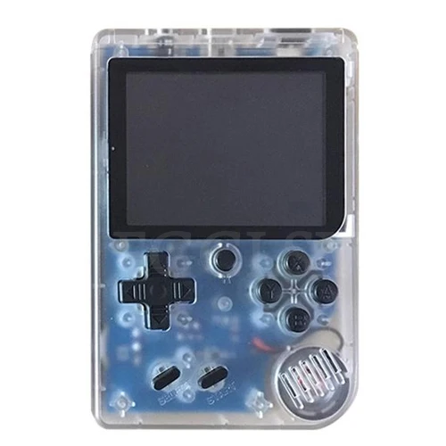 Transparent white FGCLSY набор видео игровая консоль 8 бит Ретро Карманный игровой плеер мини ностальгическая игровая консоль встроенные 168 классические игры - Цвет: Transparent white