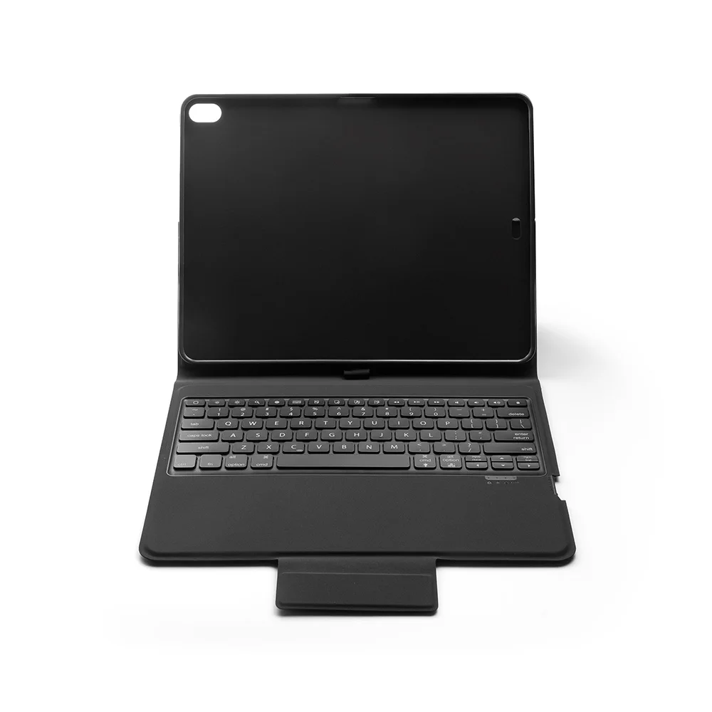 Беспроводной Bluetooth клавиатура кожаный чехол для iPad Pro 12,9 дюйма с красочным Светодиодный подсветкой