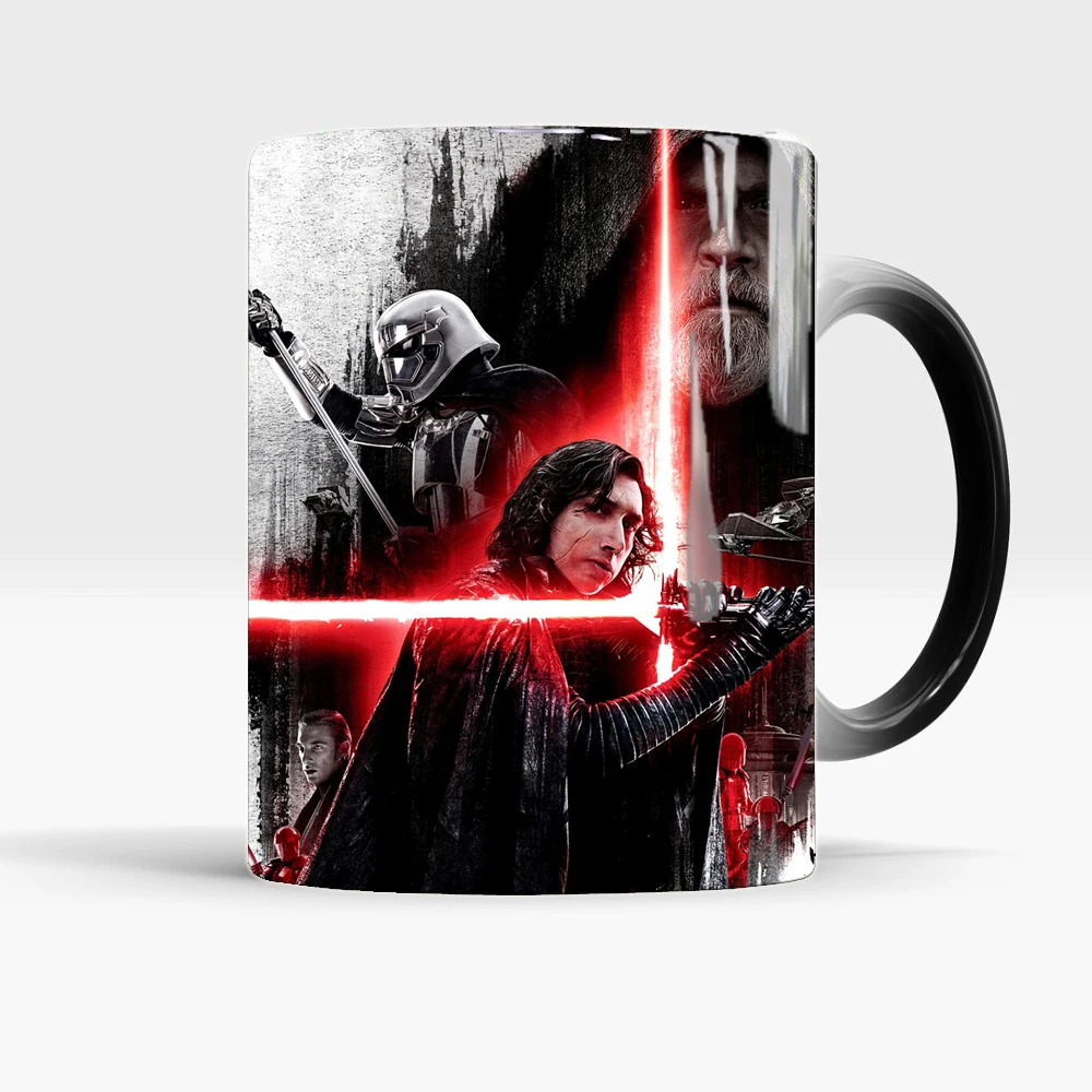 Звездные войны кружка световой меч Термочувствительная Кружка Изменение цвета