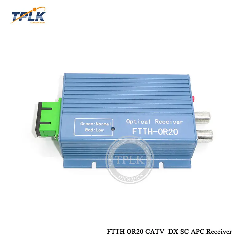 10 шт. FTTH OR20 Высокое качество CATV волоконный приемник AGC Micro SC APC дуплексный разъем с 2