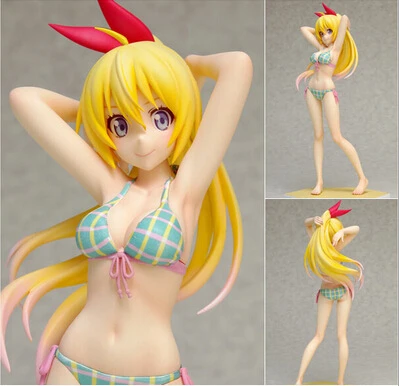 Новая популярная экшн фигурка 17 см Kirisaki Chitoge ekonisi Коллекция игрушек