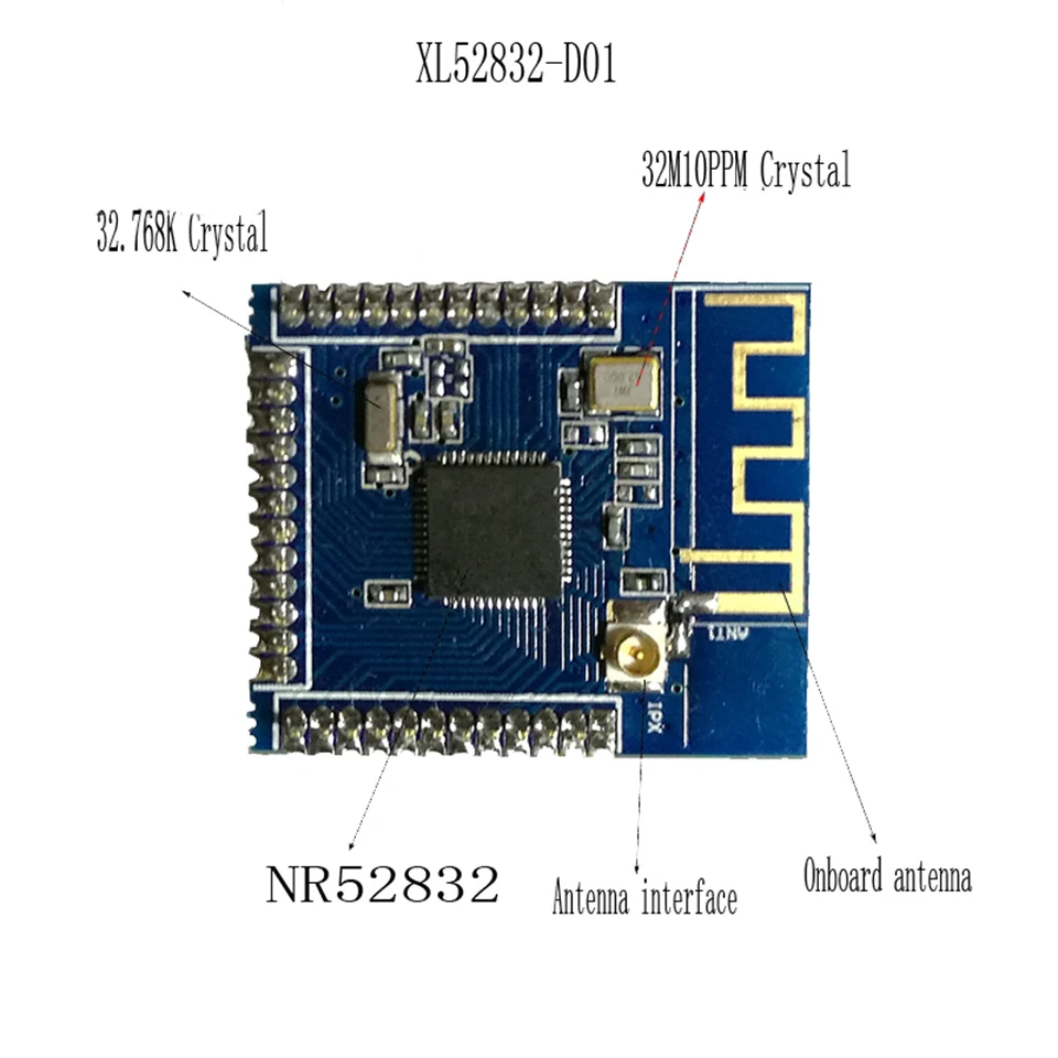 NRF52832 Bluetooth 4 2 модуль/BLE/Bluetooth низкое энергопотребление/внешняя антенна/большой