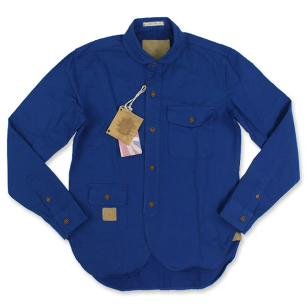 Мужские рубашки повседневное Slim Fit Cargo Camisa Masculina рубашка платье Ropa Hombre Old Saints