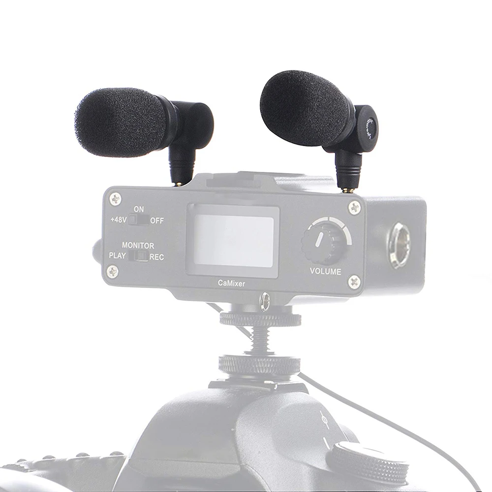 SR-XM1 беспроводной 3 5 мм TRS Vlog микрофон Plug and Play Mic для GoPro Hero 7 6 DSLR DJI Osmo Action Pocket |