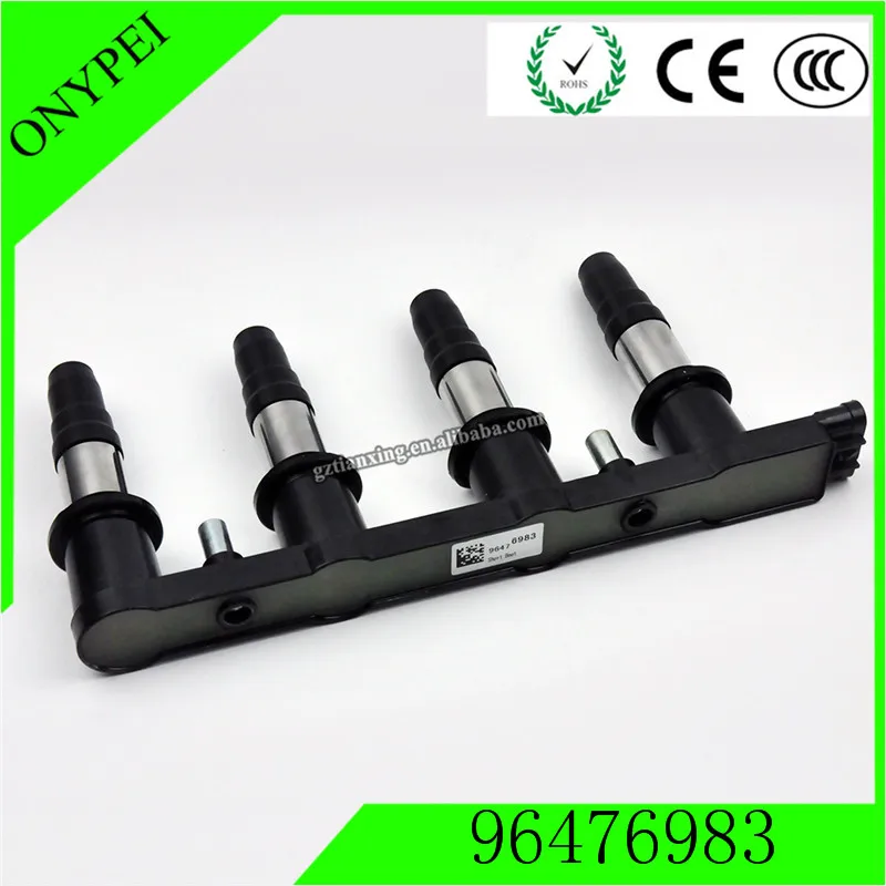 UF620 96476983 Катушка зажигания для Chevrolet Aveo Aveo5 Pontiac G3 1.6L Cruze Sonic 1.8L 25186687 55561655