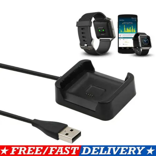 USB зарядная док-станция для зарядного устройства с подставкой кабель Fitbit Blaze/Fitbit