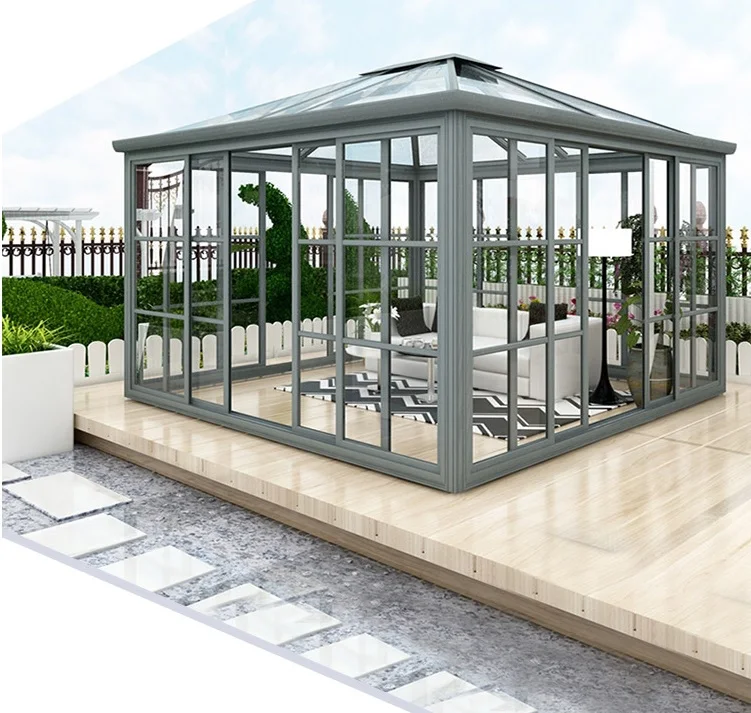 Открытый Павильон/сад на заднем дворе Sunroom/алюминиевая рама