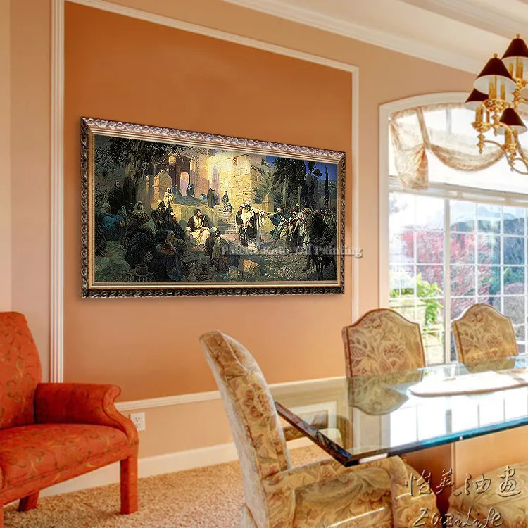 Jesus Christ Canvas Posters and Prints Wall Art Pictures for living room Home Decor cuadros decoracion Oil painting 155 | Дом и сад