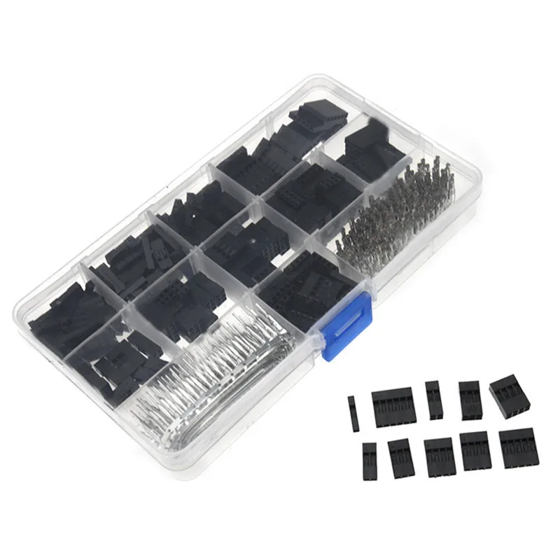 620 шт. 2 54 мм перемычка Dupont с коробкой|kit kits|kit dupontkit connector |