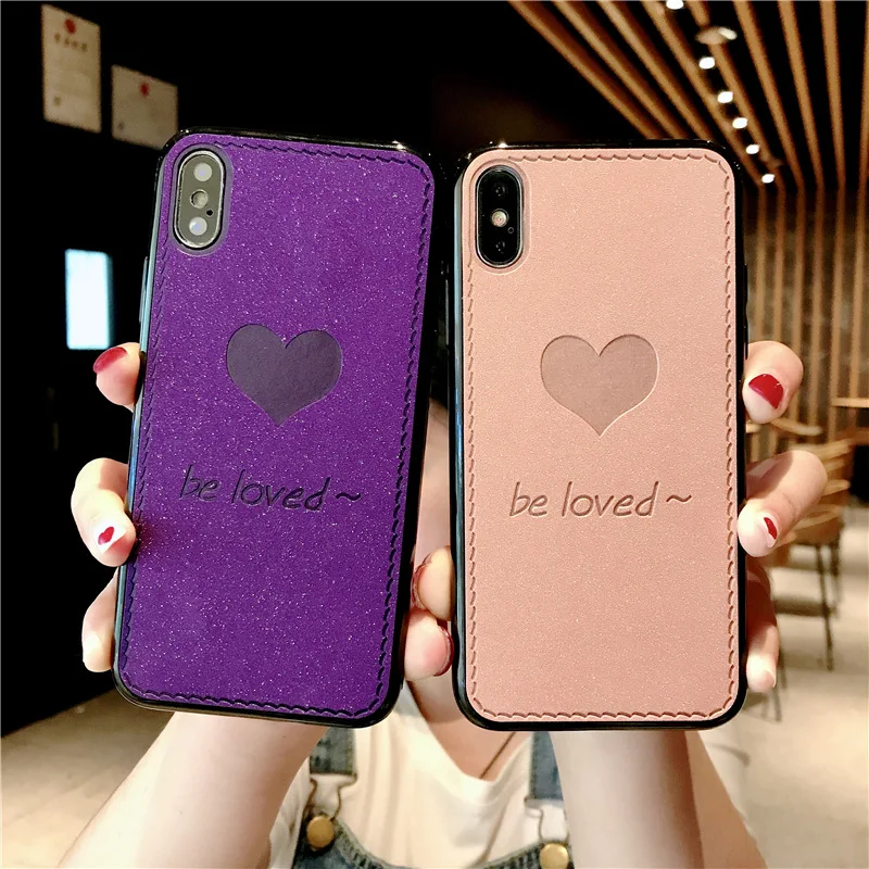 Модный чехол Love для iphone X XR XS Max 8 7 6 6s Plus | Мобильные телефоны и аксессуары