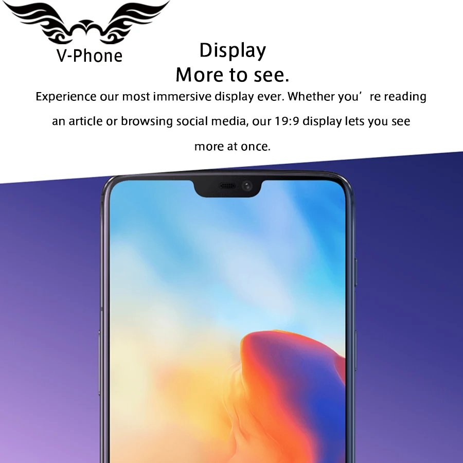 6,28 ''Oneplus 6 8 Гб 128 Гб мобильный телефон A6000 Snapdragon 845 Восьмиядерный отпечаток пальца разблокировка лица Android Oneplus телефон
