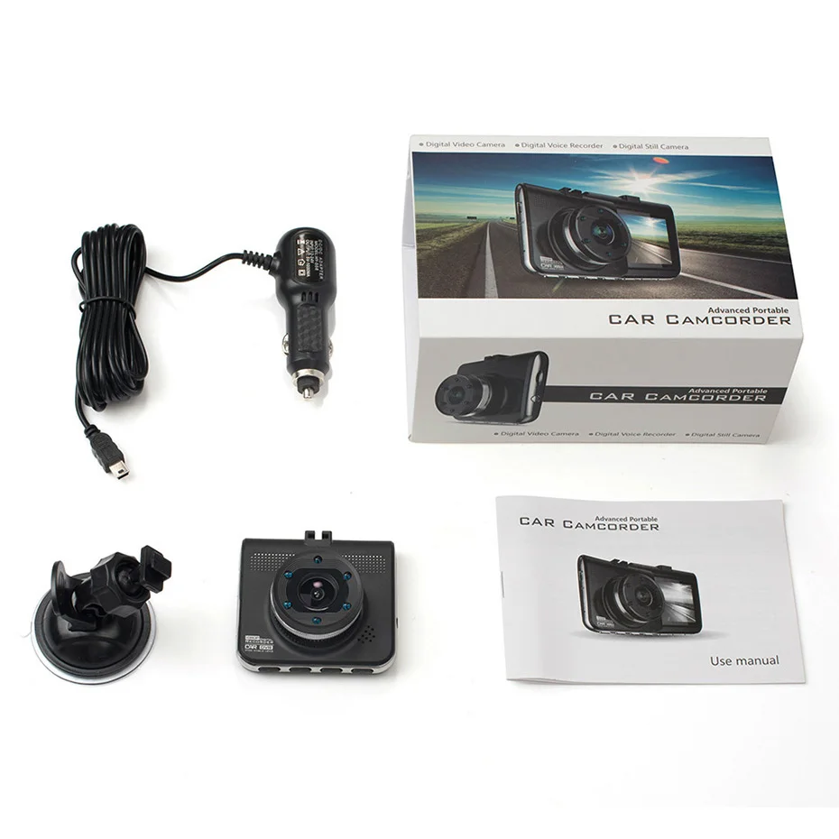 Автомобильный видеорегистратор Olysine T661 Full HD 1080P инфракрасная камера для