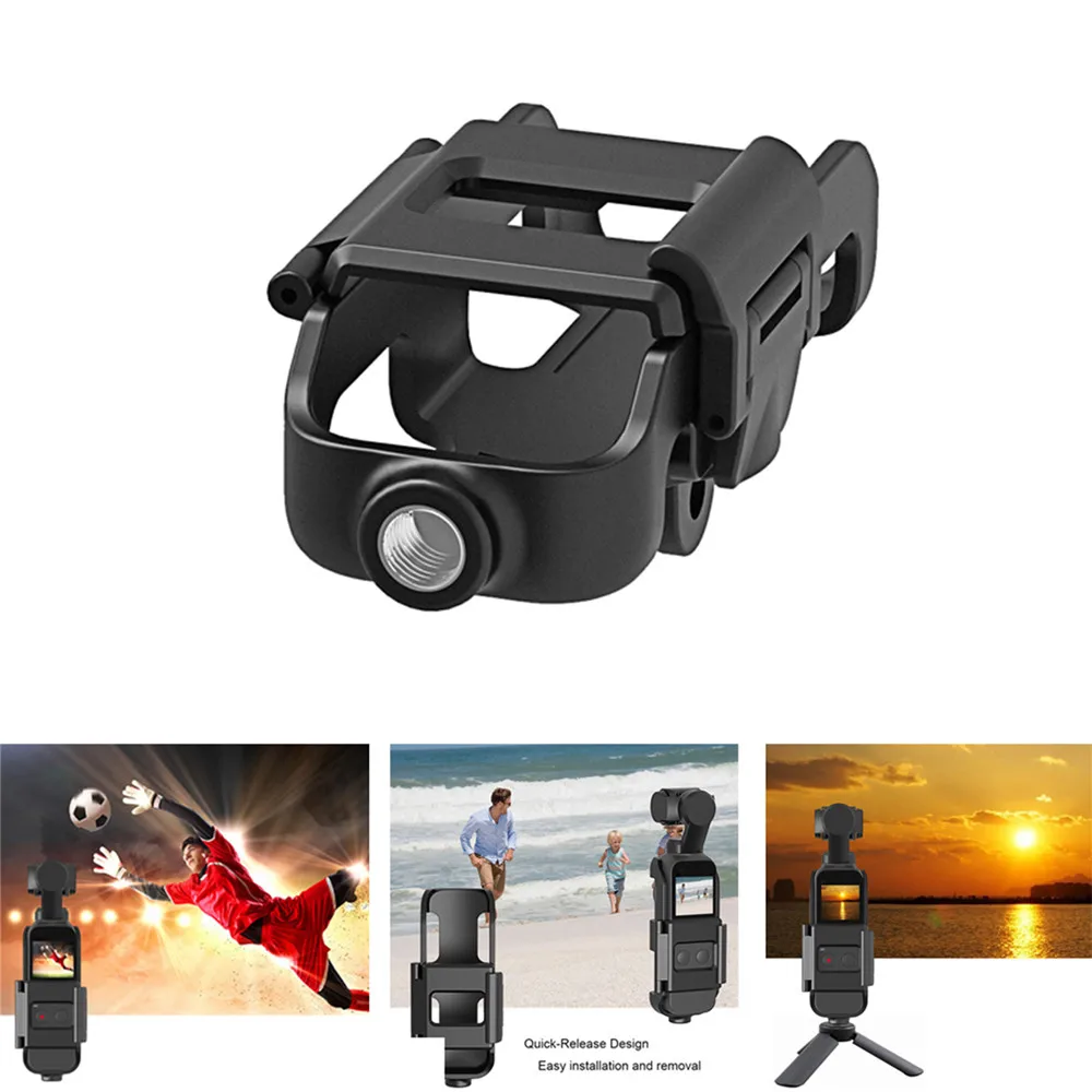 Кронштейн держатель с 1/4 винтом для DJI Osmo Карманная камера интерфейс и экшн-камера Крепление для штатива селфи палка велосипед