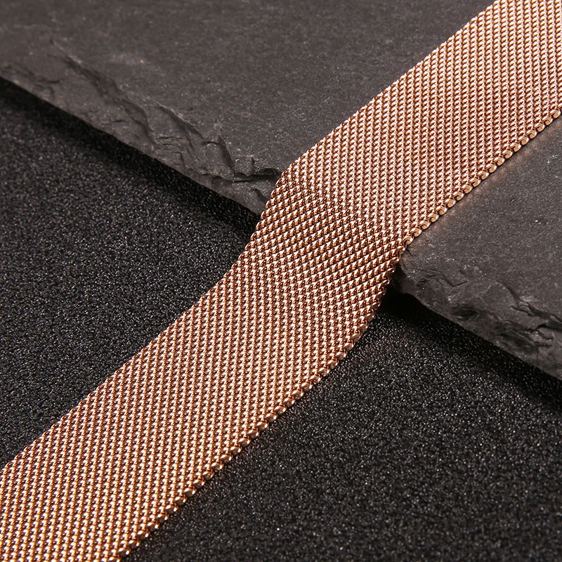 Milanese магнитные петли ремешок для часов размер 38 мм 40 42 44 нержавеющая сталь