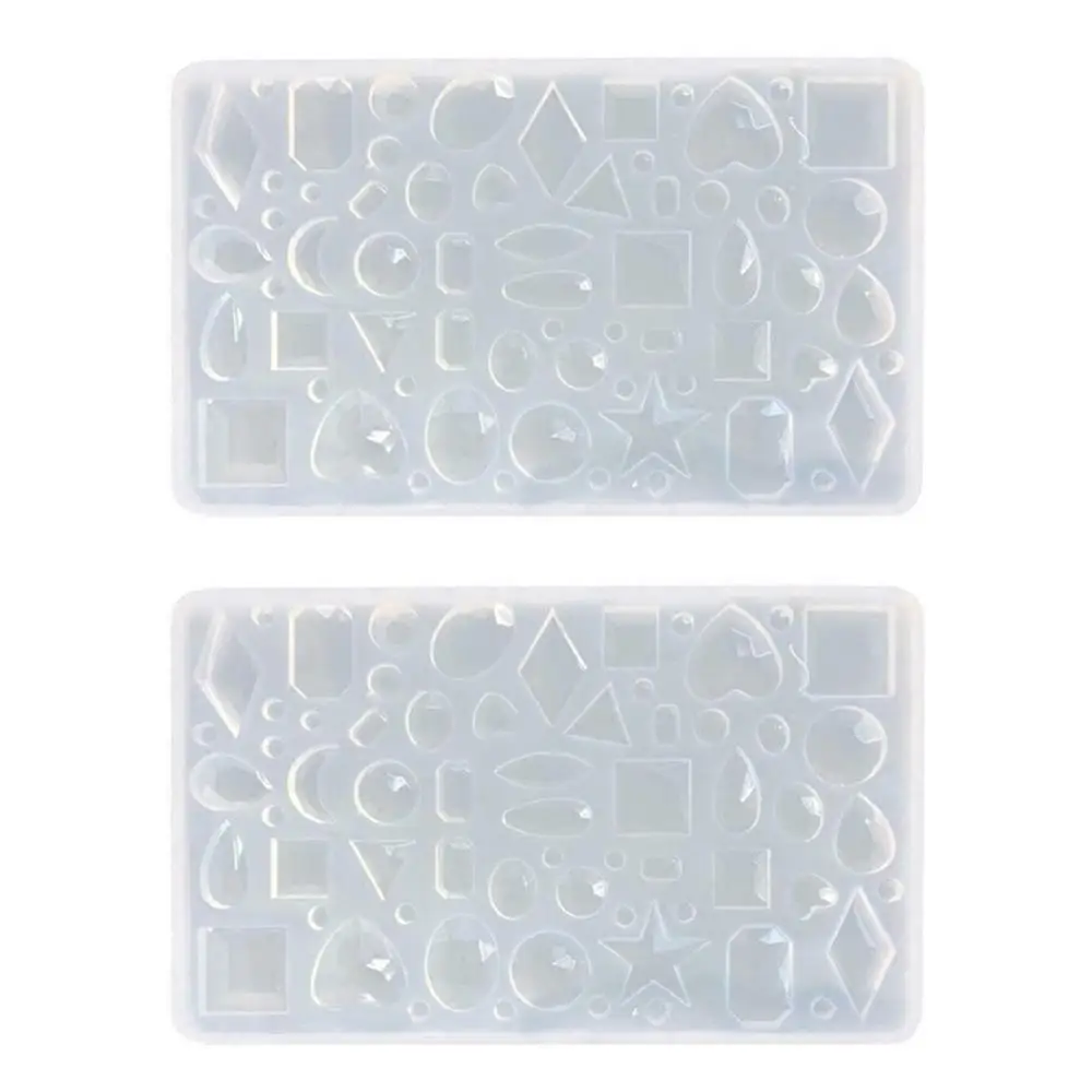 DIY Ручная прессформа кристальная эпоксидная силиконовая форма Любовь Геометрия