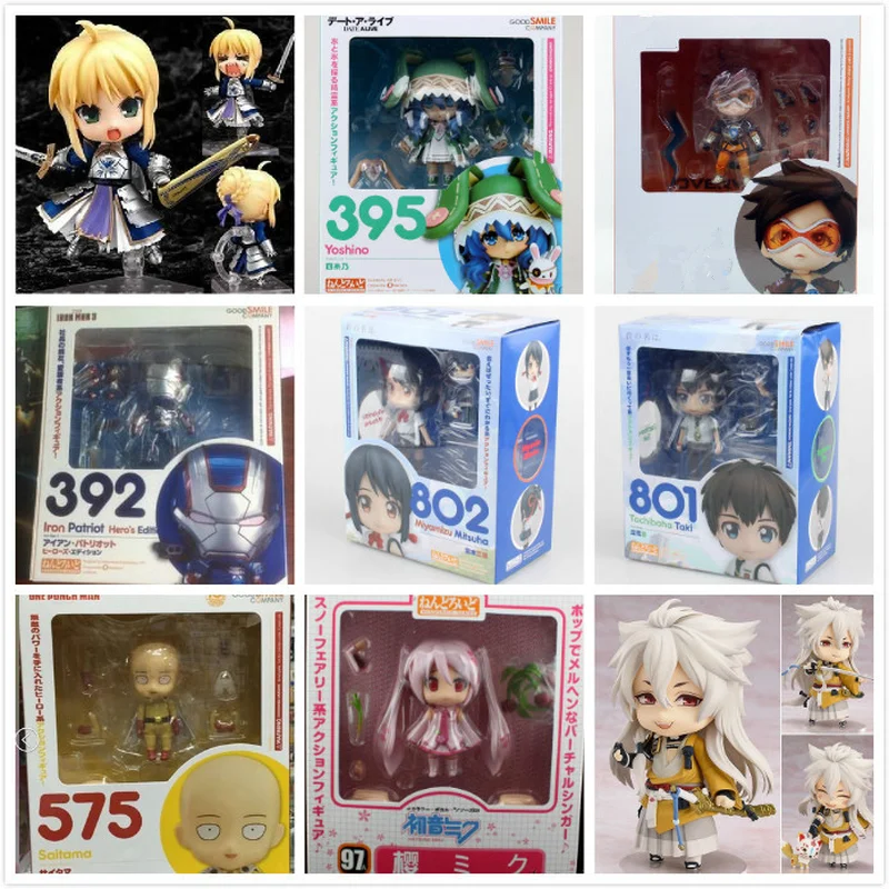 10 см Nendoroid мультфильм аниме-фигурка куклы игрушки ПВХ фигурка Коллекционная