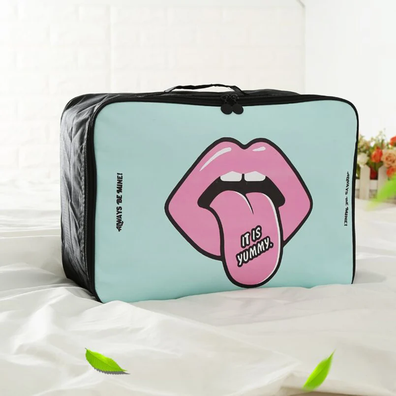 Polyester travel bag package bags women zip lock storage closet organizer garment | Дом и сад